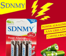 4 Pilhas Alkaline AAA/AA No Blister Ideal Para Vários Aparelhos