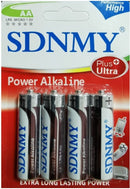 4 Pilhas Alkaline AAA/AA No Blister Ideal Para Vários Aparelhos