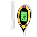 4-em-1 Teste De Solo Ph Umidade Medidor De Temperatura Luz T