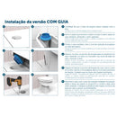 Anel de Vedação P/ Vaso Sanitário C/ Guia Blukit