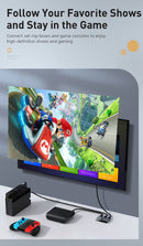 Baseus Hdmi Switcher Hdmi Divisor Com 4k Full Hd Ps4 Mi TV