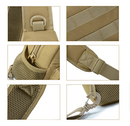 Bolsa De Ombro Triangular Militar Camping Mochila