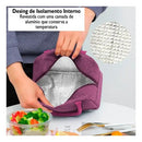Bolsa Térmica Marmita Lancheira Feminina Masculina Lunch Bag