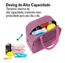 Bolsa Térmica Marmita Lancheira Feminina Masculina Lunch Bag