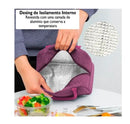 Bolsa Térmica Marmita Lancheira Feminina Masculina Lunch Bag