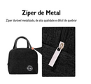 Bolsa Térmica Marmita Lancheira Feminina Masculina Lunch Bag