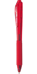 Caneta Esferográfica Pentel Wow Verm 1.0mm Ponta Média Grip