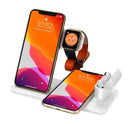 Carregador 4em1 Sem Fio Smartphone/Watch/Airpods/Apple