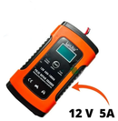 Carregador Inteligente Bateria 4-6ah Tela Lcd Auto Moto 12v