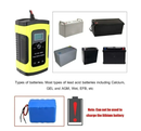 Carregador Inteligente Bateria 4-6ah Tela Lcd Auto Moto 12v