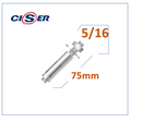 Chumbador C/Prisioneiro Cba 5/16 X 75 AC Zincado 50 Peças