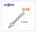 Chumbador Parabolt Cba 5/16 X 2 PBC UNC AC Zincado 50 Peças