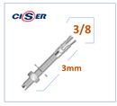 Chumbador Pba 3/8 X 3.3/4 C/porca E Arruela (100pçs) Ancora
