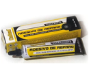 Kit 10 Colas Pretas Adesivo De Reparo Alto Falantes 40gr