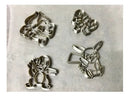 Cortador Cupcake Biscoito Pokemon - Kit Com 5 Unidades