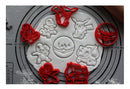 Cortador Cupcake Biscoito Pokemon - Kit Com 5 Unidades