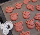 Cortador De Biscoito Cookie Forma Peppa Pig Bolacha Pasta