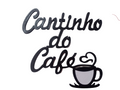Decoração Placa Cantinho do Café Parede Decorativo Aplique