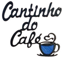 Decoração Placa Cantinho do Café Parede Decorativo Aplique