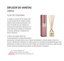 difusores de varetas de ambientes via aroma 100ml
