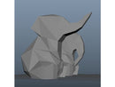 Elefante Poligonal Para Enfeite Lindo 10cm