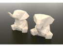 Elefante Poligonal Para Enfeite Lindo 10cm
