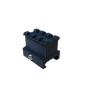 Elevador Conversor Trilho 11mm P/ 20mm H15 Airsoft Paintball