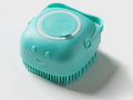 Esponja De Silicone P/ Banho Massageador Dispenser Shampoo