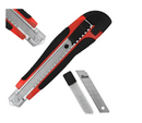 Estilete Profissional emborrachado 18mm Cutter Knife