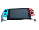 Grip De Mão Compatível com Nintendo Switch P/ Controle Joy Con Joystick Branco
