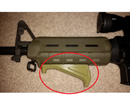 grip para trilhos M-lok AFG