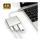 Hub Adaptador usb C Thunderbolt P Hdmi 4k Usb 3.0 Macbook