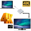 Hub Adaptador usb C Thunderbolt P Hdmi 4k Usb 3.0 Macbook