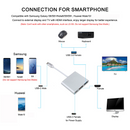 Hub Adaptador usb C Thunderbolt P Hdmi 4k Usb 3.0 Macbook