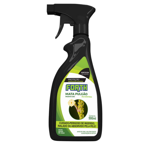 Inseticida Forth Mata Pulgão Pronto Uso 500 ml