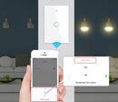 Interruptor de luz inteligente wifi rf433 s/ fio neutro 110V
