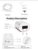 Sistema automático Irrigação C/ Temporizador 8 bicos