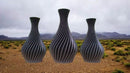 Kit 3x  Vasos De Plantas Artificiais Jarro Decoração Sala