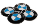 Kit 4 Emblema Adesivo  Calota Central compatível BMW X1X3X5