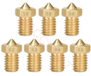 Kit 5 Un Bico V5 V6 M6 E3d Nozzle 1,75mm Impressora