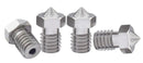 Kit 5 Un Bico V5 V6 M6 E3d Nozzle 1,75mm Impressora Inox