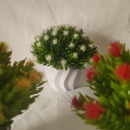 Kit com 3 Vasos de flores de Cachepot Origami Suculentas