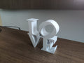 Letreiro Decorativo Love Decoração De Mesa 10cm De Altura
