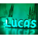 Letreiro Led Personalizado Painel Luz Decoração Nome