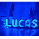 Letreiro Led Personalizado Painel Luz Decoração Nome