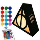 Luminária de mesa Harry Potter LED Colorido Rgb 16 Cores