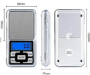 Mini Balança Digital Lcd Alta Precisão Portátil Com Bandeja