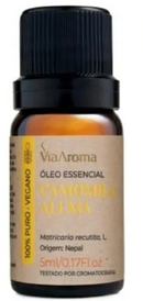 Óleo Essencial Camomila Alemã (azul) 5ml-via Aroma-100% Puro