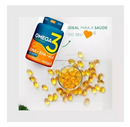Omega 3 1000MG Tripla Fonte Dha+ Epa+ Ala 120 Cáps Katigua