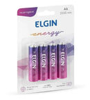 Pilha Recarregável Aa 2500mah Blister C/4 Elgin
